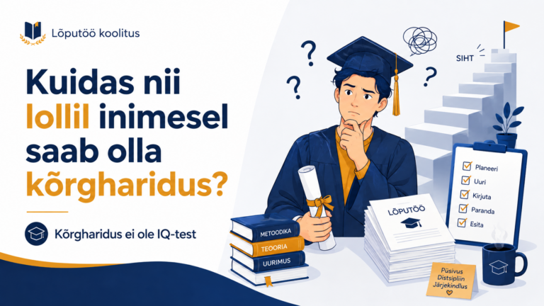Kuidas nii lollil inimesel saab olla kõrgharidus?
